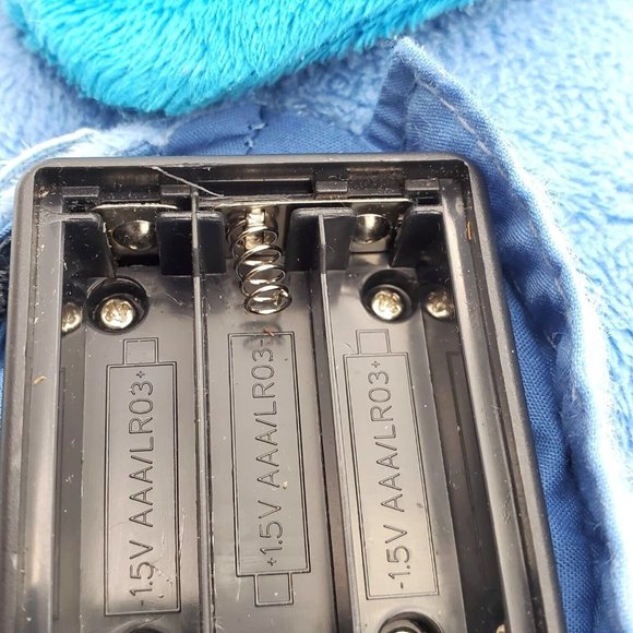 Flashlight‎ Friends Blue Puppy Dog Plush Stuffed Animal 8" Sleepover Toy Working - Picture 6 of 10